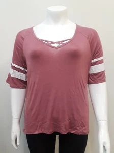 Women's Lady Loose short Sleeve Casual Blouse Shirt Tops New Fashion Blouse 1X - Picture 1 of 3