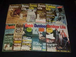 1971-1976 OUTDOOR LIFE MAGAZINES LOT OF 10 ISSUES - NICE COVERS - WR 104P - Picture 1 of 3