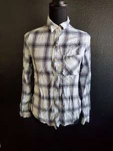 Universal Thread Women’s Button Up Blouse Top Size:X-Small Multicolor LongSleeve - Picture 1 of 5