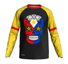 Pilippine Jersey MTB Motocross Cycling Jacket Bike Skull Shirt Downhill Clothing