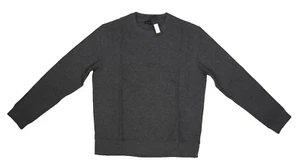 Banana Republic Brushed Waffle Long Sleeve Dark Gray Heather Mens M - Picture 1 of 9