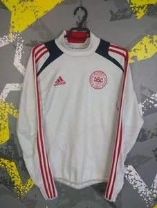 Denmark Sweater Pullover SMALL Soccer Football Adidas ig93 - Picture 1 of 9