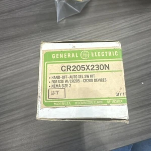 GE Cat# CR305X230N SELECTOR SWITCH KIT, Hand-Off-Auto - New & Ships FREE - Picture 1 of 2