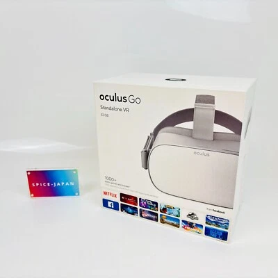 Meta Oculus Go 32GB METAL STAND Grey Standalone VR Headset White JP - Bild 1 von 4