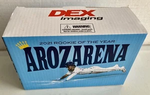 2021 Autographed Randy Arozarena Bobblehead Tampa Bay Rays Rookie of the Year - Picture 1 of 6