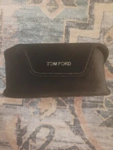TOM FORD LARGE BROWN VELVET SUNGLASS CASE - Picture 1 of 4