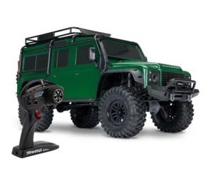 Traxxas TRX-4 Land Rover Defender grün Clipless TRX82256-4-GRN - Bild 1 von 1