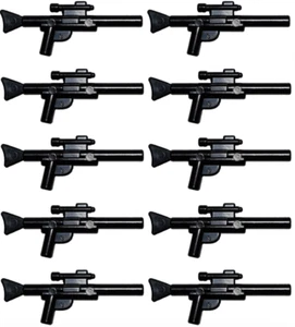 LEGO Star Wars Rifle Blaster Largo Lote de 10 Armas Pistola de Francotirador Minifigura Accesorio - Imagen 1 de 1