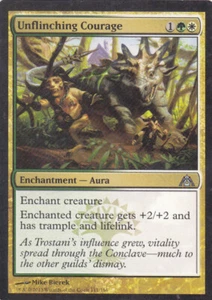 Unflinching Courage Dragon's Maze white green Magic the Gathering MTG x1 - Picture 1 of 2