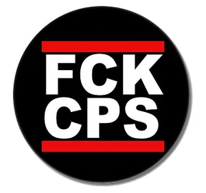FCK CPS Button Pin NEU 2,5cm Punk Skinhead Oi Oi! AcAb Fuck Cops Police - Picture 1 of 1