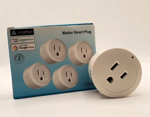 Smart Plug Matter for Amazon Alexa and Google Home - NIB - Picture 1 of 6
