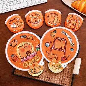 Portable Cartoon Folding Fan Kawaii Creative Foldable Fan Cool Summer Hand Fan - Picture 1 of 8