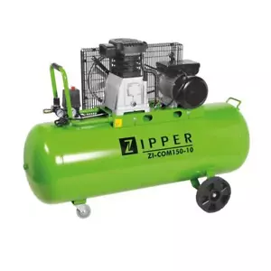 Belt operated compressor 150 lt 230 v ZIPPER zi-com150-10 - Picture 1 of 1