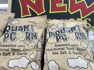 2 Packs Trader Joe's Piquant Popcorn 5 Oz Each Pack NEW ITEM - Picture 1 of 5