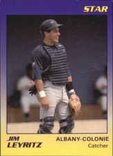 1989 Albany Yankees Star #10 Jim Leyritz