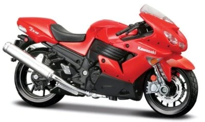 KAWASAKI Ninja ZX-14 R - red - Maisto 1:18 - Immagine 1 di 4