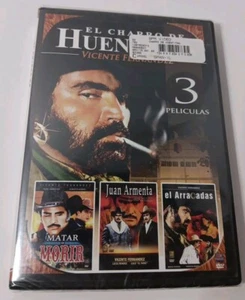 Vicente Fernandez: El Charro De Huentitan 3 PK (3 Peliculas) DVD - Brand New - Picture 1 of 3