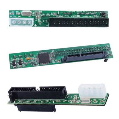 7+15P Female SATA SSD HDD Hard Drive to IDE 2.5" 40P Male Converter Adapter US↔ - Image 1 of 4