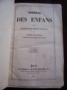 Journal des enfans - T.10 - Imagen 1 de 2