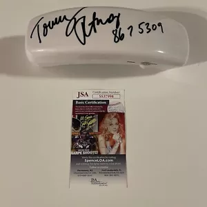 TOMMY TUTONE SIGNIERTES TELEFON SELTENER ARTIKEL 8675309 JSA COA - Bild 1 von 5