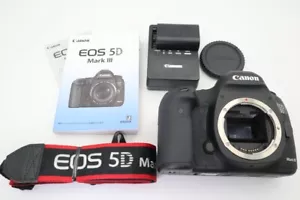 Canon EOS 5D Mark III Black Body Digital SLR Camera from Japan (f01996) - Picture 1 of 10