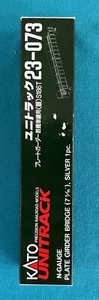 23-073 Kato UNITRACK Escala N Placa Viga Puente Plateado (1 por paquete) Nuevo - Imagen 1 de 1