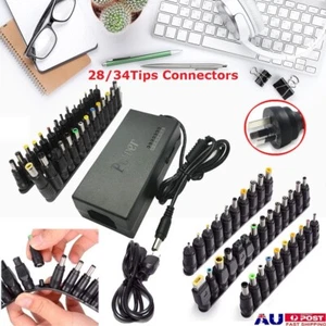 Universal Adjustable Power Supply Charger Adapter For Notebook Laptop DC12-24V - Picture 1 of 15