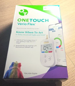 OneTouch Verio Flex Blood Glucose Monitoring System Kit - Picture 1 of 1