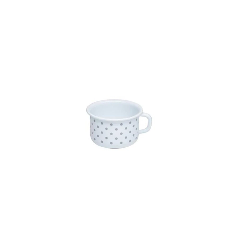 Riess Kaffeeschale Schale Kaffeebecher Kaffeetasse Emaille 10 cm 0,4 Liter Tasse - Bild 1 von 1