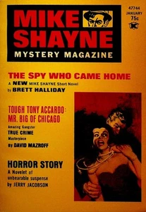 Mike Shayne Mystery Magazine January 1973 Brett Halliday Edward D Hoch - Imagen 1 de 2