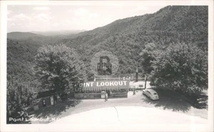 RPPC Point Lookout Overlook Mountains,NC Cline 1-A-19 Real Photo Post Card - Picture 1 of 2