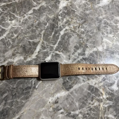 Apple Watch Series 3 38mm And Metallic Band Used Excellent Condition - Image 1 of 3