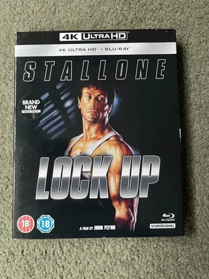 Lock Up [18] 4K UHD New with slipcover - Image 1 of 2