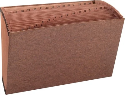 Smead Legal Size Expanding File Folder 31 Pockets Redrope Durable Organizer - Image 1 of 4