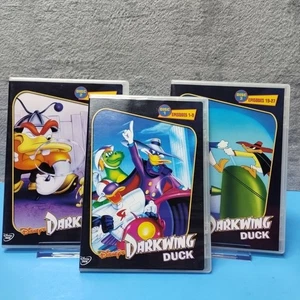 Darkwing Duck - Vol. 1 (DVD, 2006, 3-Disc Set) No Slipcover - Foto 1 di 4