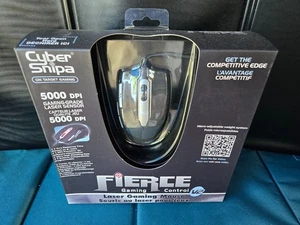 Laser Gaming Mouse By Cyber Snipa Fierce Control V2 Laser 5000 DPI NEW, Sealed - Picture 1 of 3