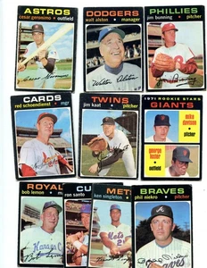 1971 Topps Baseball Card Lot Starter Set 330 Different VG/VG+ - Bild 1 von 1