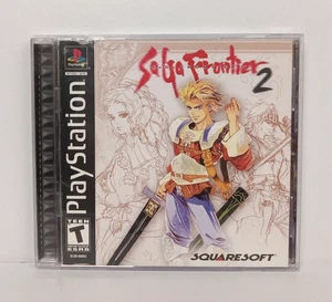 SaGa Frontier 2 (Sony PlayStation 1 PS1, 2000) - Testato, Funzionante, CIB +Reg! - Foto 1 di 14