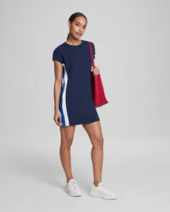 SPANX airessentials Colorblock Camiseta Mini Vestido Buceo Informal Tejido Atlético M - Imagen 1 de 9