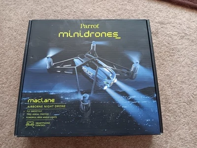 Parrot Brand, Minidrone, Maclane, Flying Camera Drone, Colour Blue. - Image 1 of 4