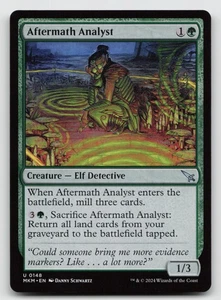 Aftermath Analyst U Murders at Karlov Manor 148 NM - Picture 1 of 2