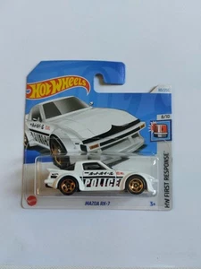 hot wheels Mainline. Mazda Rx7 Blanc - Foto 1 di 1