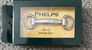 Pair Phelps Bar Bridge Bits® Silver Retail $50. Replacement & Interchangeable - Bild 1 von 3