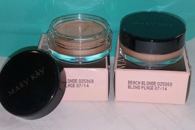 Lot of 2 Mary Kay Cream Eye Color Beach Blonde #025868 Discontinued -0.15 Oz NIB - Image 1 of 4