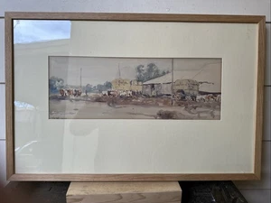 Jessie Traill Watercolour Painting - South Australian Rural Scene 1922 - SUPERB! - Photo 1/8