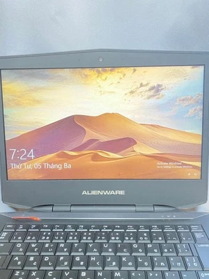 Alienware Gaming Laptop High Resolution Display Backlit Keyboard Windows OS - Image 1 of 4
