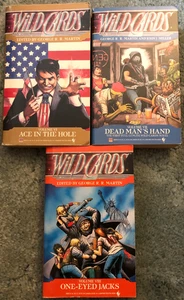 Wild Cards 6, 7 & 8, herausgegeben von George RR Martin, Ace in the Hole, Dead Man's... - Bild 1 von 4