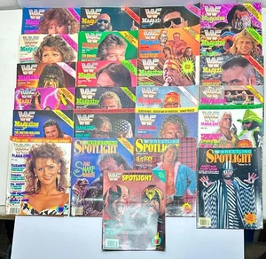 WWF Wrestling / Spotlight Magazin 25 Stück - 1988-92 - Hulk Hogan Macho Man - Bild 1 von 6