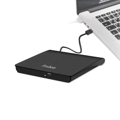 Froibetz Masterizzatore DVD CD Externo Unità USB 3.0 DVD R CD RW Dispositivo - Immagine 1 di 4