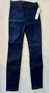 Hudson Barbara Women's Size 25 Blue Denim High Waist Super Skinny Jeans - Picture 1 of 7